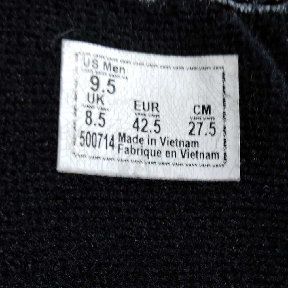 Vans Atwood mens gray skate shoes size 9.5 - Picture 8 of 8